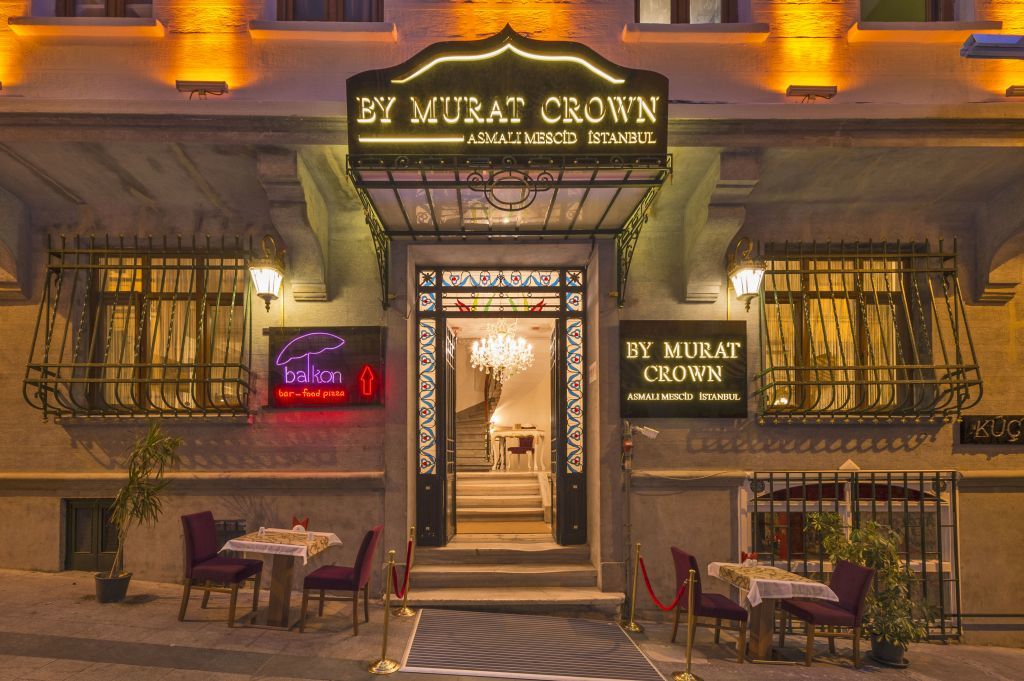 By Murat Crown Hotel Taksim Istanbul Exterior foto