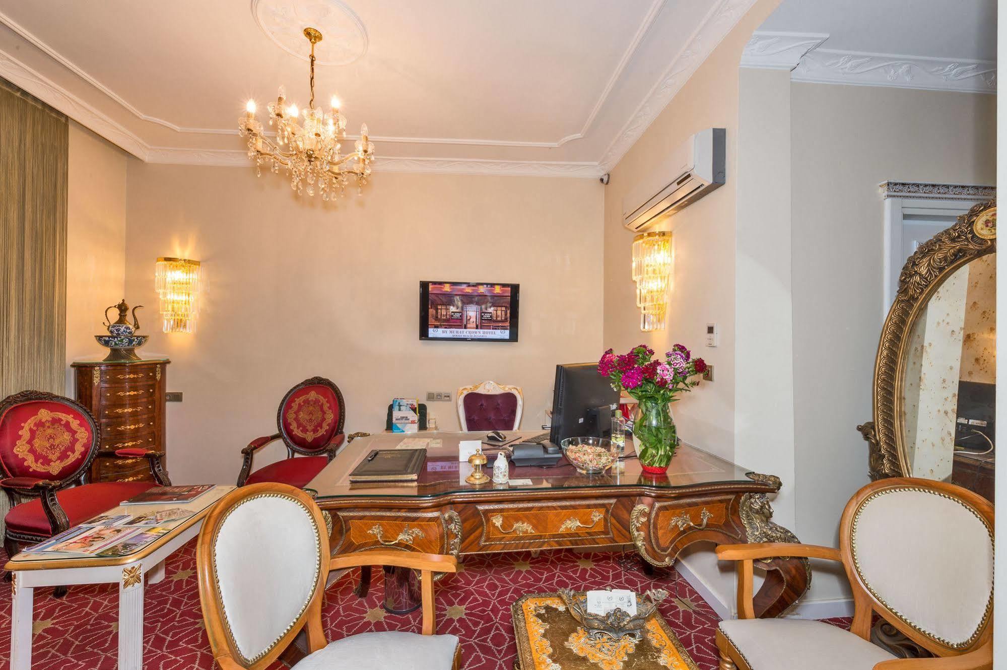 By Murat Crown Hotel Taksim Istanbul Exterior foto